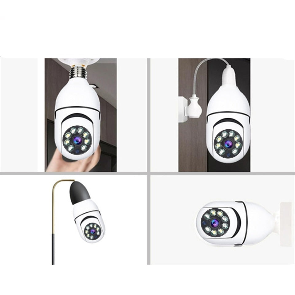 Câmera IP lâmpada - Fácil instalação