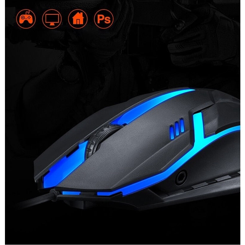 Mouse Gamer Com Fio 3200Dpi