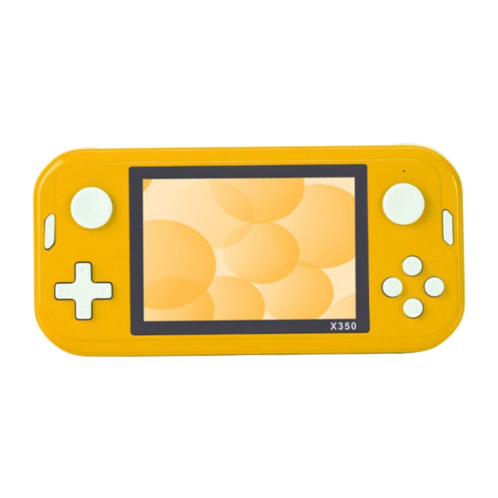 Console de videogame portátil retrô com sistema duplo e 16 simuladores